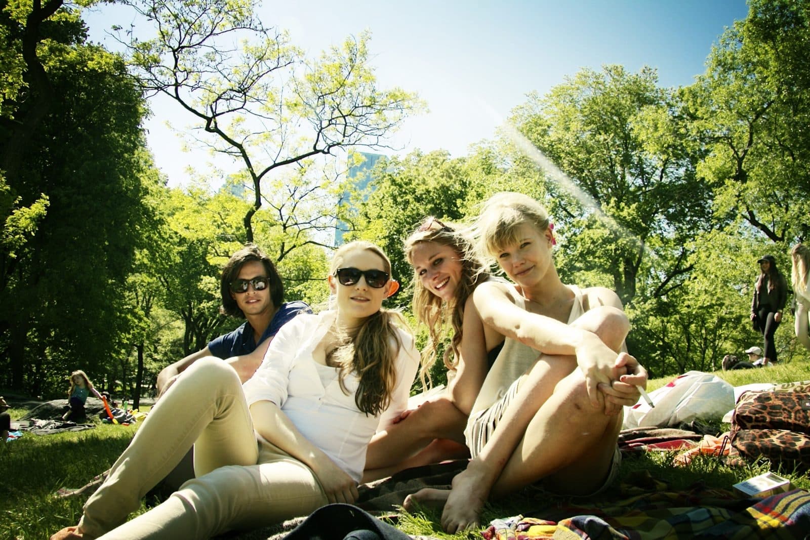 Pop Up Picknick in het Vondelpark