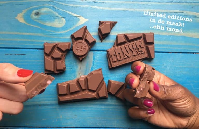 Dit zijn de nieuwe limited edition chocolade repen van Tony’s!