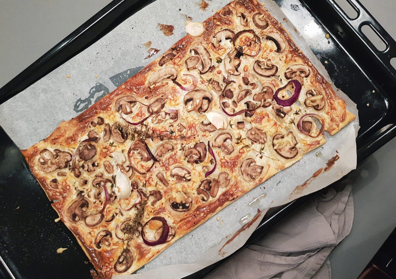Truffel champignon plaattaart