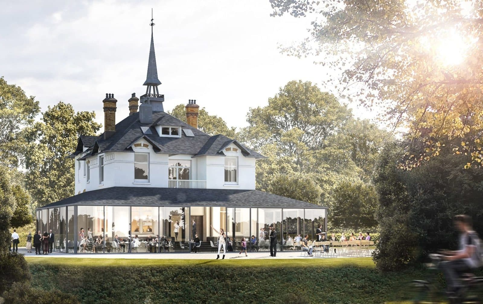 Westervilla in het Westerpark is open